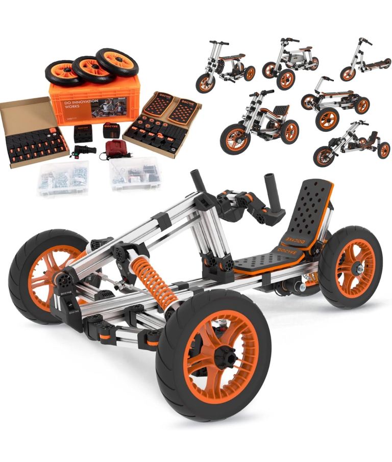Electric Go Kart Kit Constructibles Over 15 Electric Vehicles Battery Powered for Boys and Girls