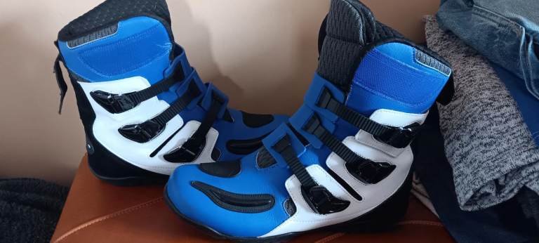 Motorcycle half boots Size 9/ 43