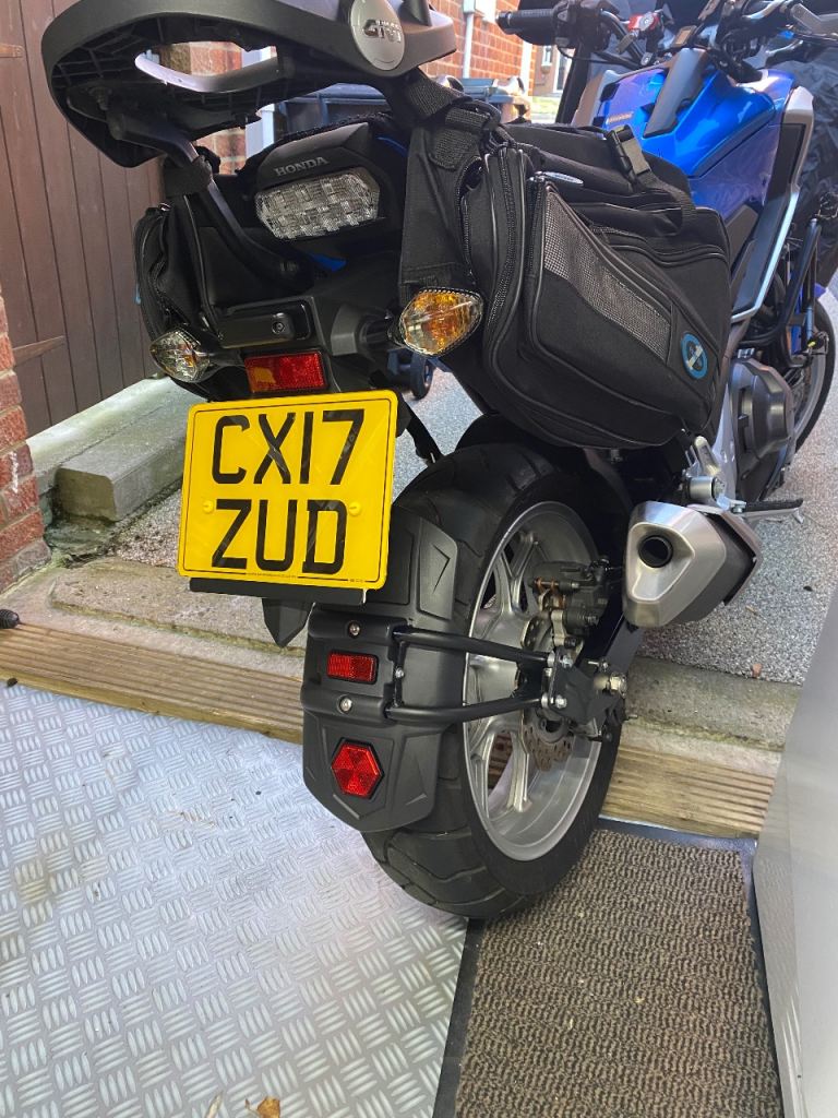 Honda NC750x DCT 2017 Low mileage only 7,200 immaculate condition Blue /Silver 