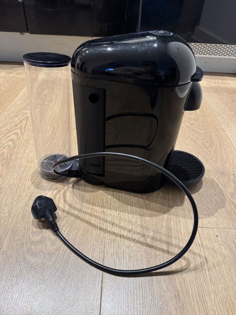 Black Coffee Machine with Water Tank