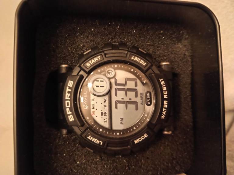 Ravel Digital Sports Watch brand new in box never opened 