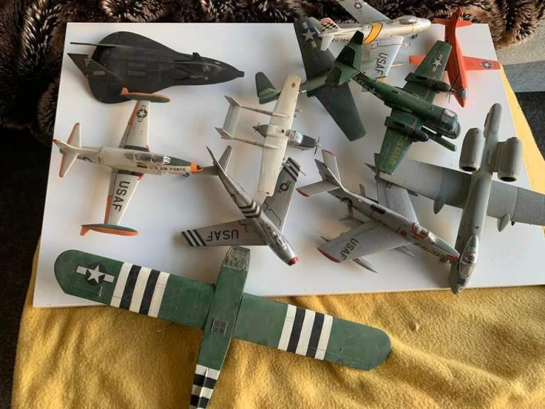 Collection of USA Model Planes