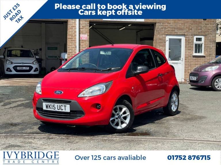2015 15 FORD KA 1.2 STUDIO HATCHBACK 3DR PETROL MANUAL EURO 5 (S/S) (69 PS)