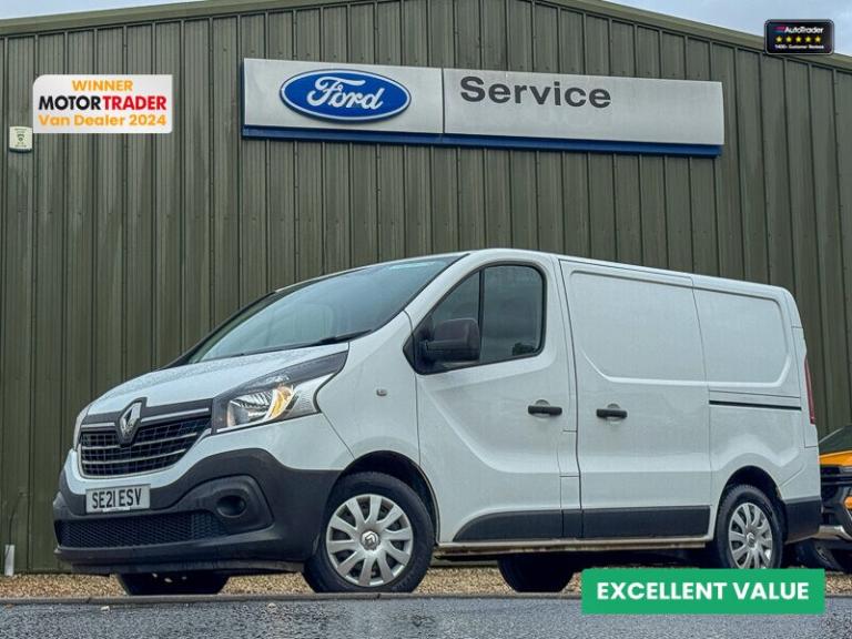 2021 Renault Trafic SWB L1H1 [SOLD KH] Low Roof Business Plus Energy Air Con Sensors EURO 6 Panel...