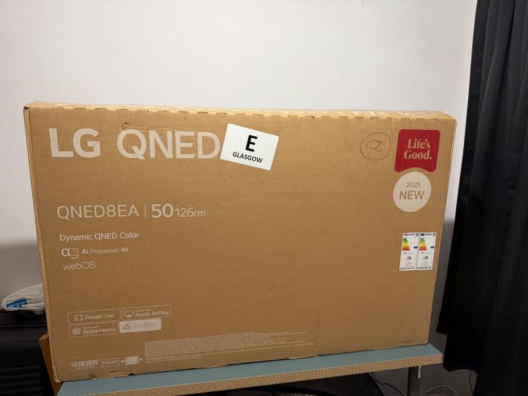 50 inch LG QNED AI 4K Smart TV 2025