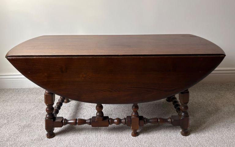 Ercol, Old Colonial, drop leaf coffee table