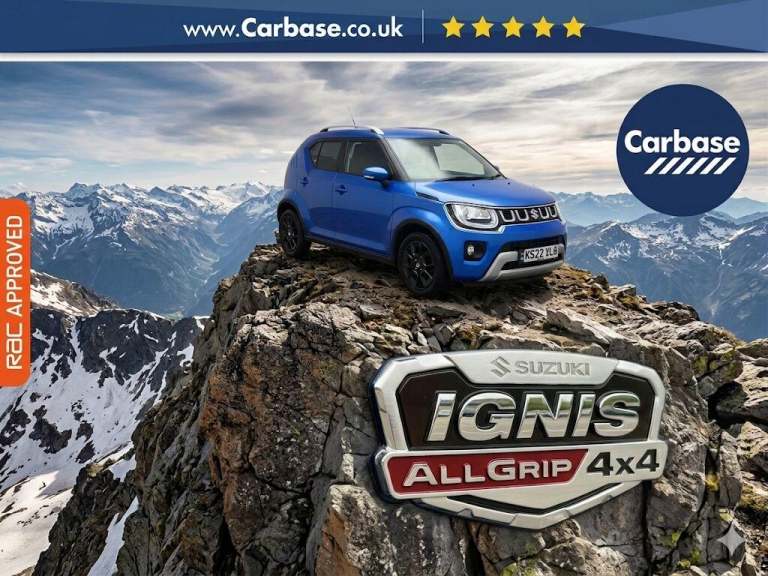 2022 Suzuki Ignis 1.2 Dualjet MHEV SZ5 Hatchback 5dr Petrol Hybrid Manual ALLGRIP Euro 6 (s/s Hat...
