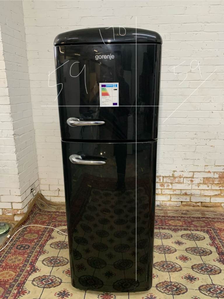 Gorenje Black Fridge Freezer – Good Condition