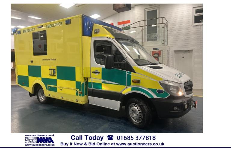 2015 Mercedes-Benz Sprinter 519 3.0CDI 190PS AUTO WAS BODY AMBULANCE / CAMPER -------------------...