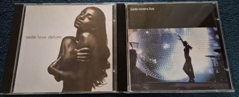LOVE DELUXE & SADE LOVERS LIVE CD'S.