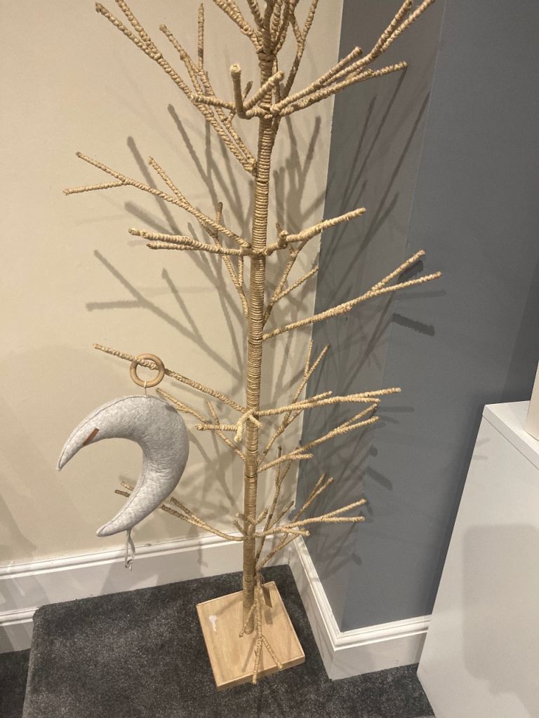 Decorative Light-Up Twig Tree – Good Condition