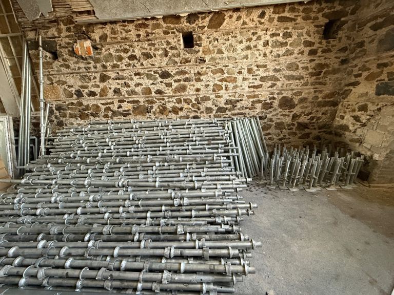 Galvanized Cup System Scaffolding - Galvanized - Scaffold - Brand New