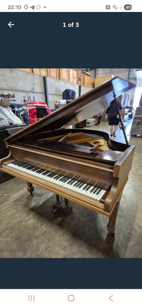 Challen Baby Grand Piano – Elegant & Fully Playable