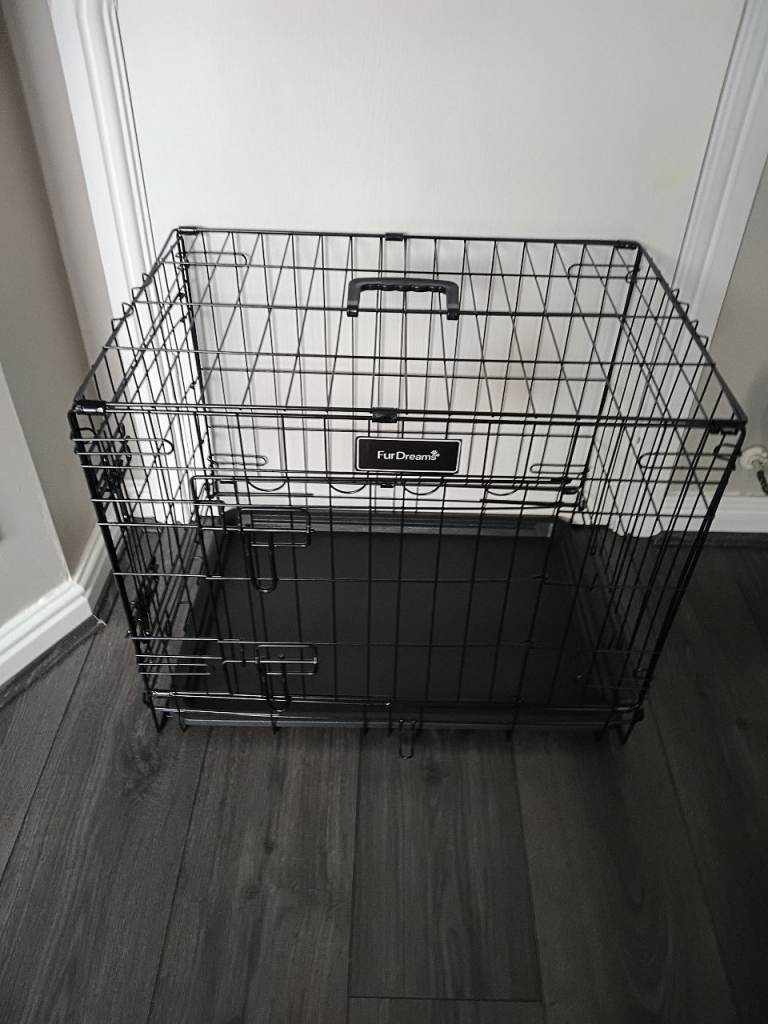 24" Foldable Metal Dog cage. 