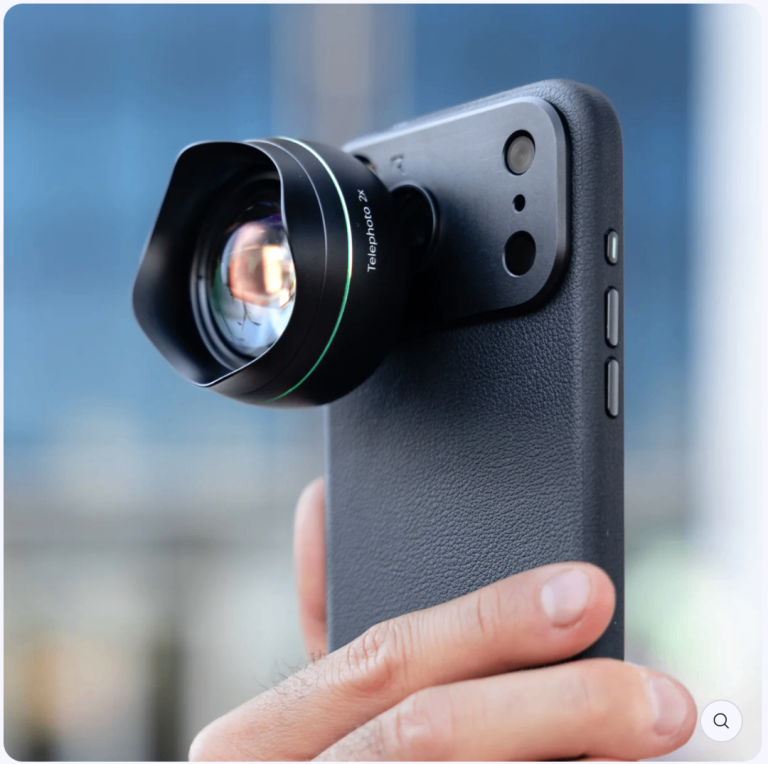 Glass lenses for iPhone
