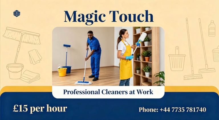 Cleaners available 