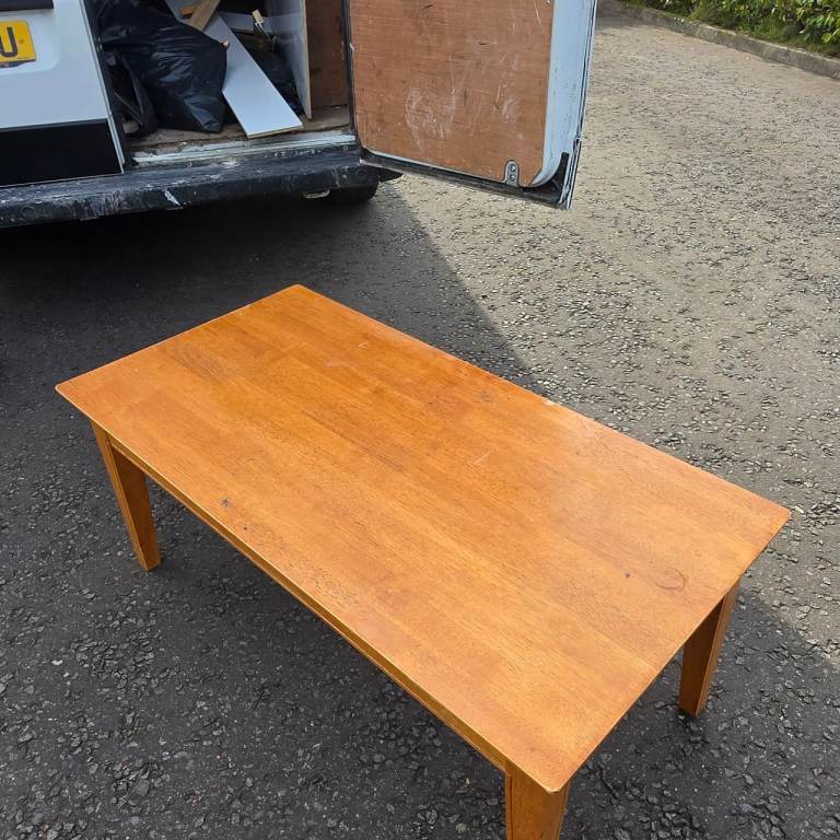 Solid oak table