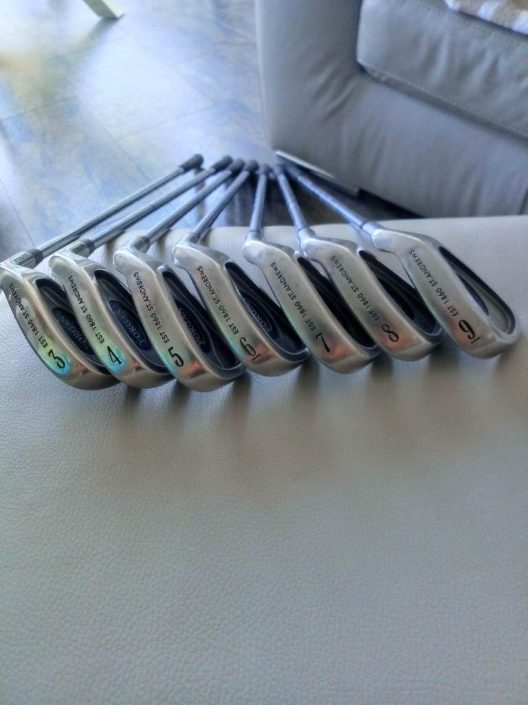 FORGAN of St Andrew's golf irons