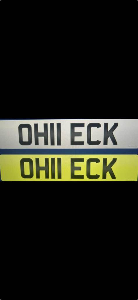 OHII ECK Private registration for sale This looks class a realeye catcher on the road 