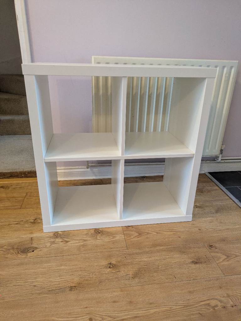 image for IKEA Kallax shelving unit white