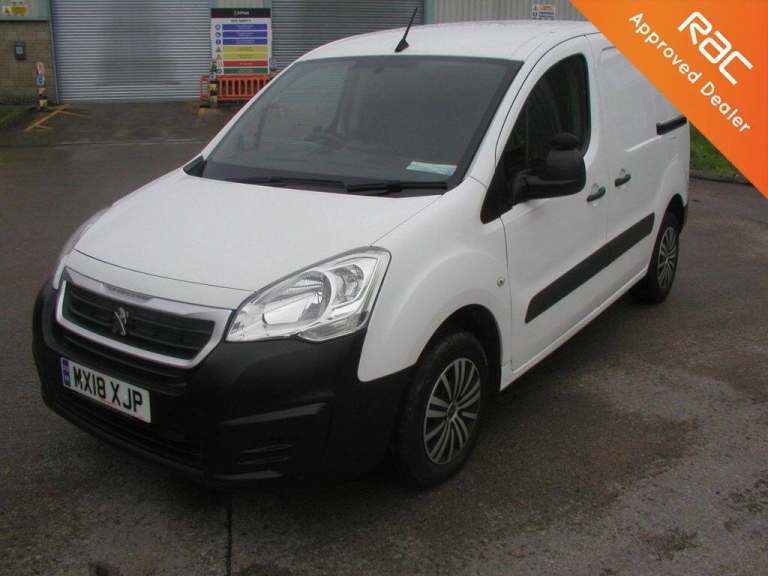 2018 Peugeot Partner 850 1.6 BlueHDi 100 Professional Van - NO VAT PANEL VAN Diesel Manual