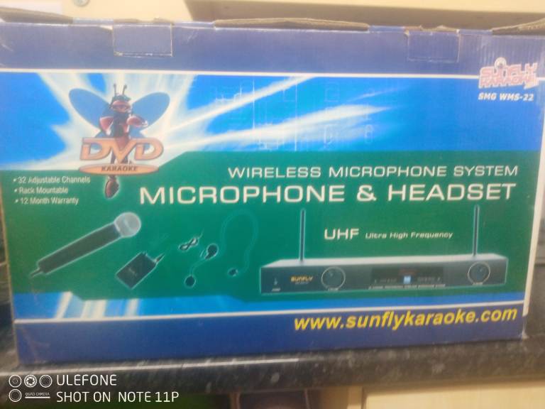 Wireless Microphone and headset 