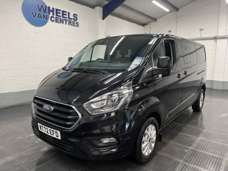 2022 Ford Transit Custom 2.0 320 EcoBlue Limited Crew Van Double Cab 5dr Diesel Auto L2 H1 Euro 6...