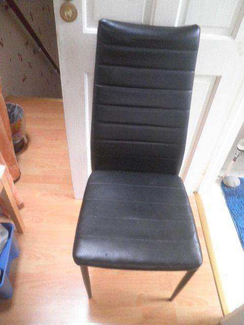 Lovely Black Chair Single Lightweight