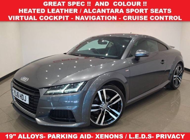 2016 16 AUDI TT 2.0 TFSI S LINE COUPE 3DR PETROL MANUAL EURO 6 (S/S) (230 PS)