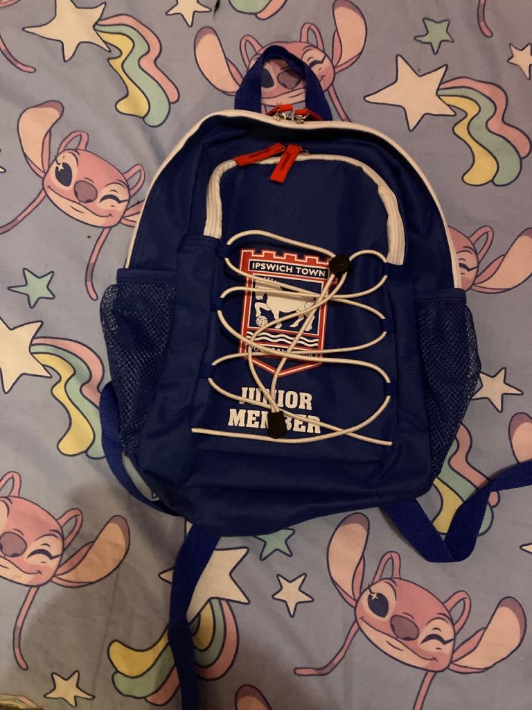 Ipswich Town junior member bag 