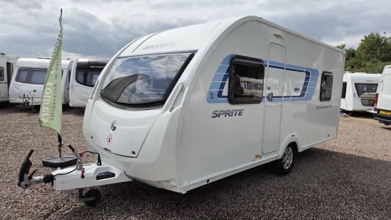 Swift Sprite Muskateer TD 2013 Lightweight & Compact 5 Berth