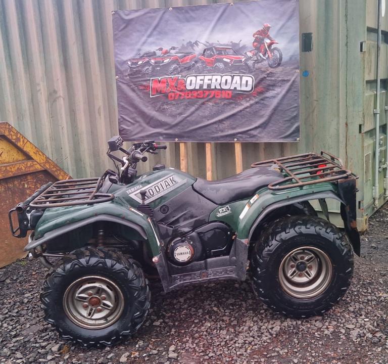 Yamaha kodiak 400 quad bike 4x4 automatic road legal