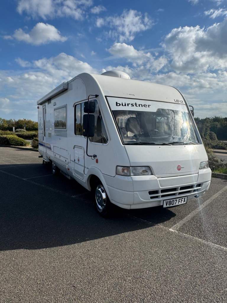 Fiat, DUCATO, 2000, 2800 (cc) 4-5 berth Burstner motorhome lhd camper campervan offgrid
