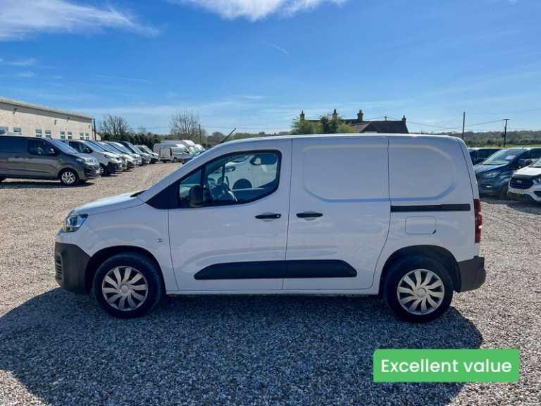 2021 Citroen Berlingo SWB L1H1 Low Roof 1000 Air Con Sensors EURO 6 NO VAT Panel Van Diesel Manual
