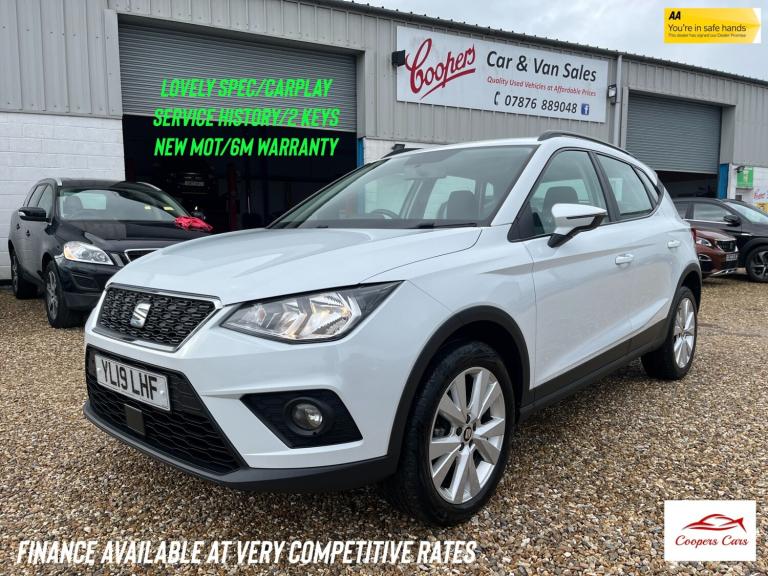 2019 SEAT Arona 1.0 TSI SE Technology [EZ] 5dr HATCHBACK Petrol Manual