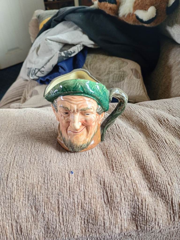 Old Man Face Jug / Pitcher – Good Condition