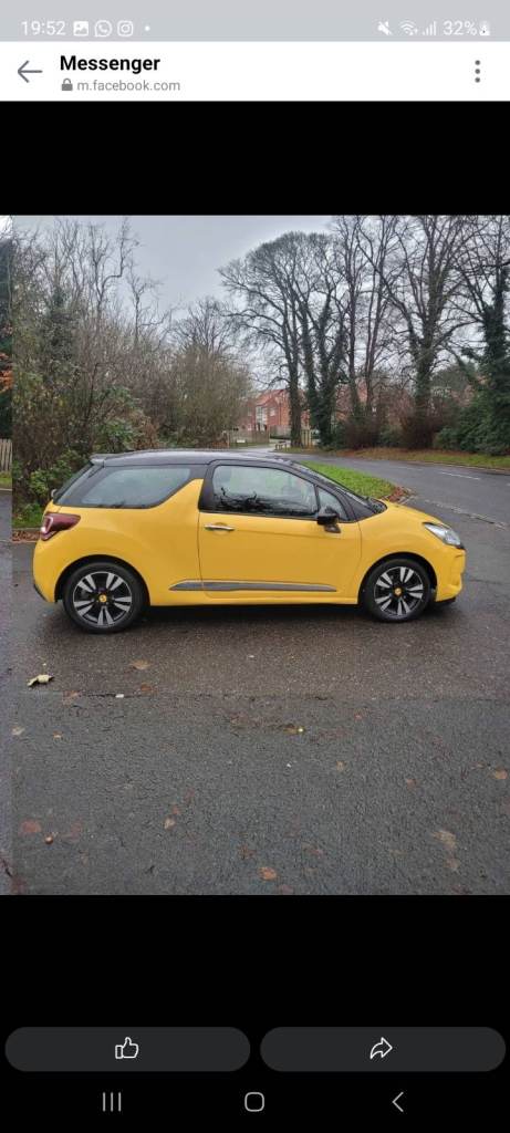 DS, DS 3, Hatchback, 2016, Manual, 1560 (cc), 3 doors