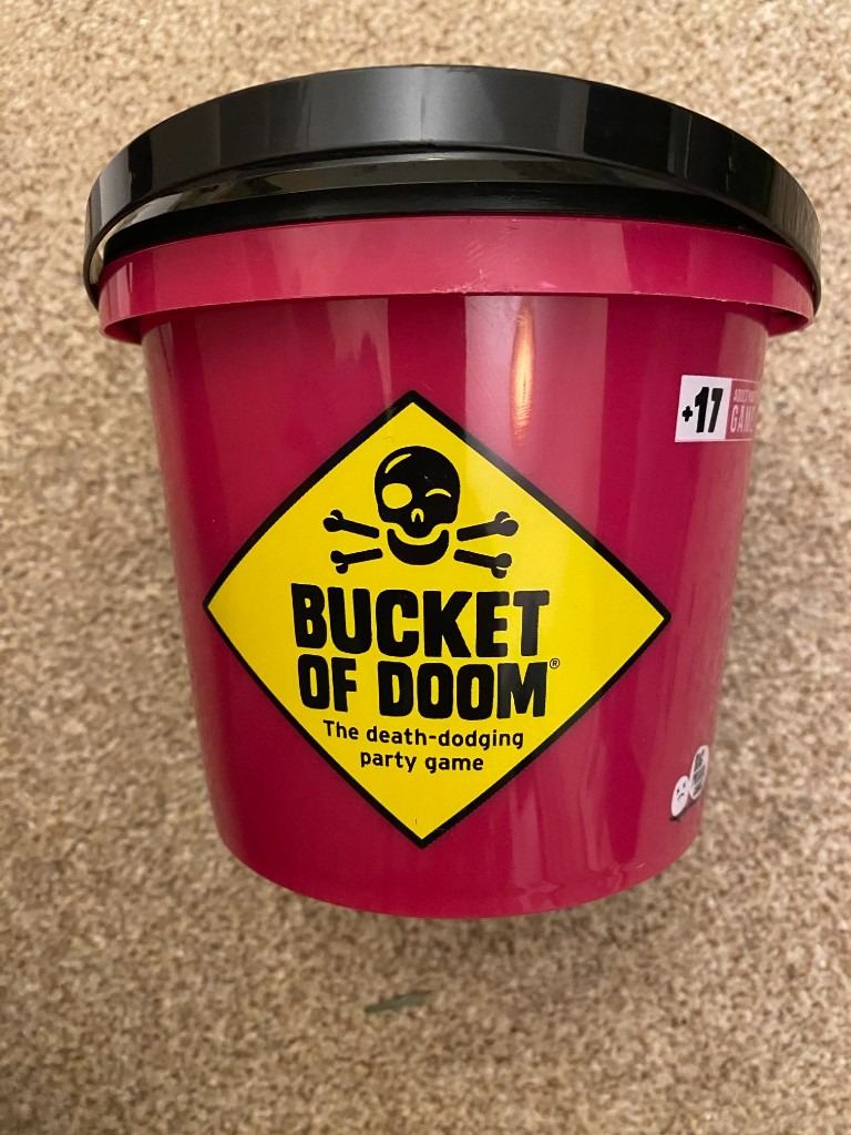 Bucket of Doom, creative and edgy adult cards based game