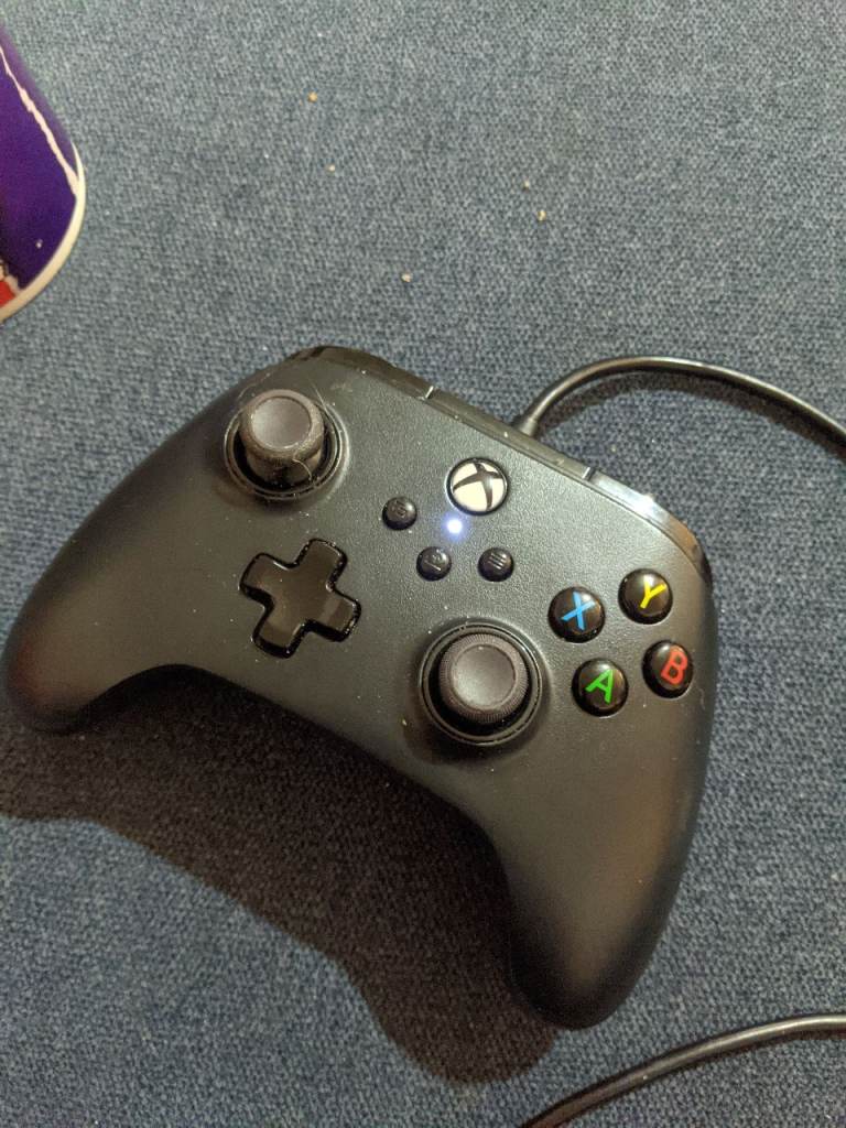 Xbox Controller - Black, Wired, Good Condition