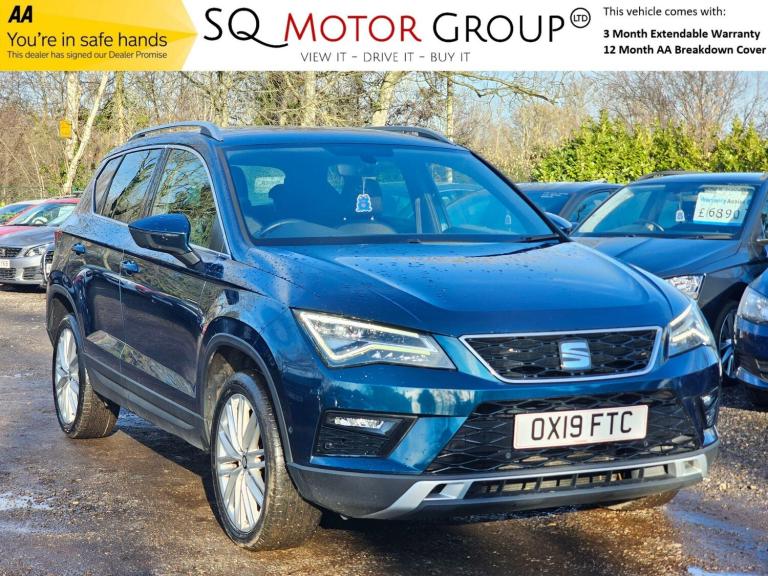 2019 SEAT Ateca 1.6 TDI XCELLENCE Euro 6 (s/s) 5dr HATCHBACK Diesel Manual