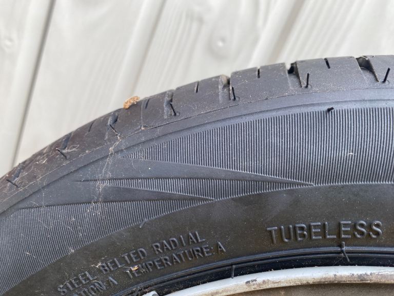 Brand new tubeless tyre