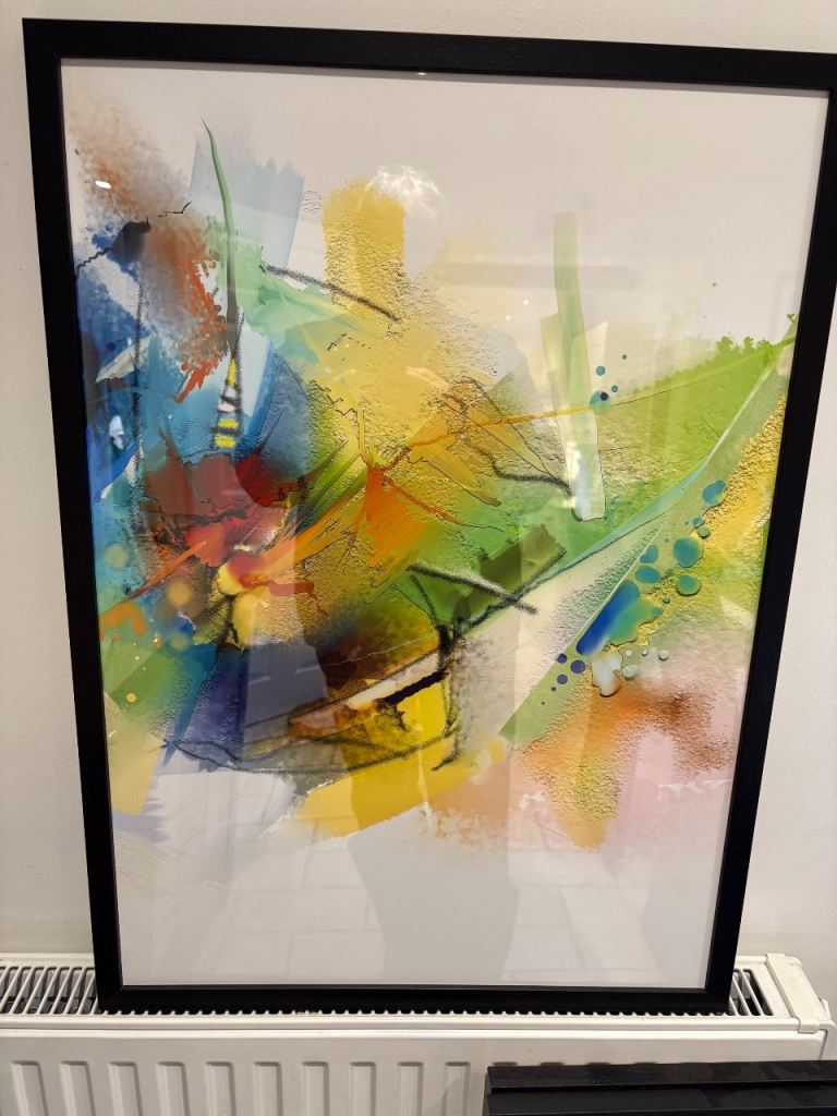 3 x Wall art framed prints