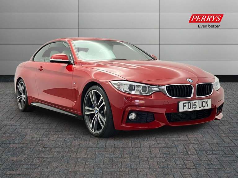 2015 BMW 4 Series 430d M Sport 2dr Auto CONVERTIBLE DIESEL Automatic