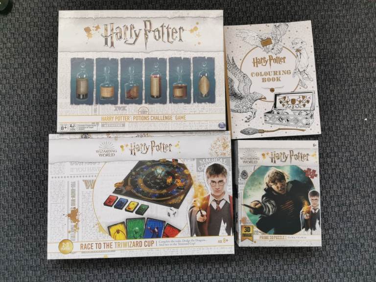 Harry potter games, puzzle and colouring 