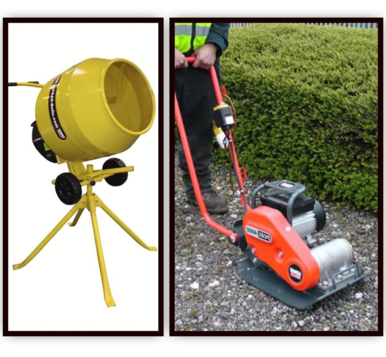 ELECTRIC WACKER PLATE COMPACTION WHACKER Cement mixer hardcore petrol 1  Stihl concrete saw