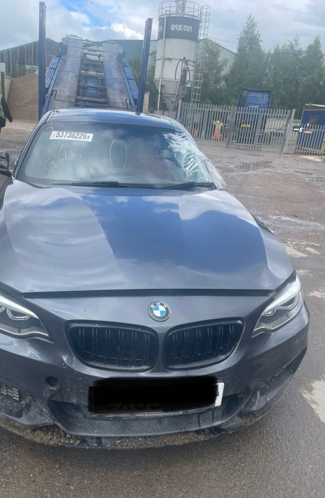 BMW 218D F22 M SPORT PRE LCI SPARE PARTS BREAKING DOOR BONNET WING SLAM LANEL LIGHT MIRROR BUMPER