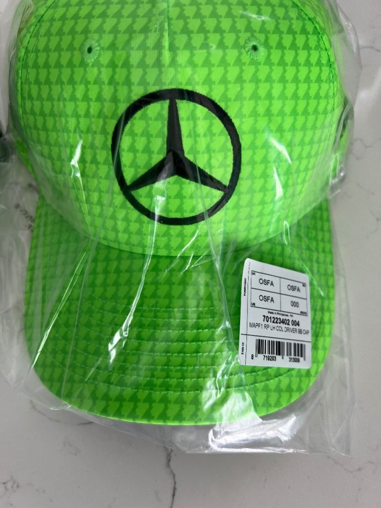 F1 Mercedes Petronas AMG genuine cap new