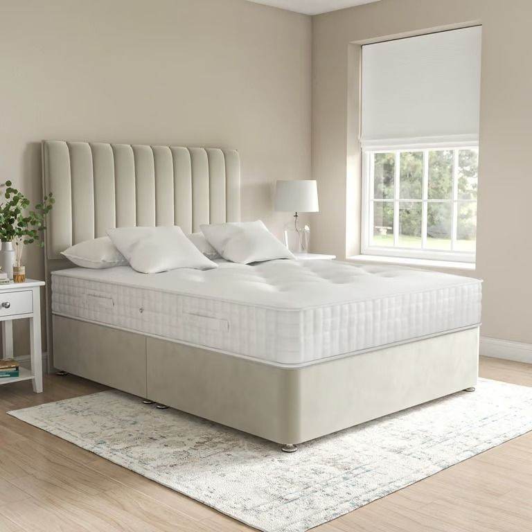 Double Bed with Mattress – Brand New Stock | COD -Uk Free Home Delivery - ASAP DELIVERY