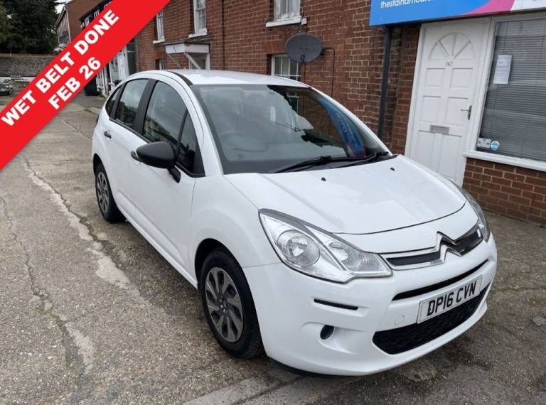 2016 Citroen C3 1.0 PureTech VT 5dr HATCHBACK PETROL Manual
