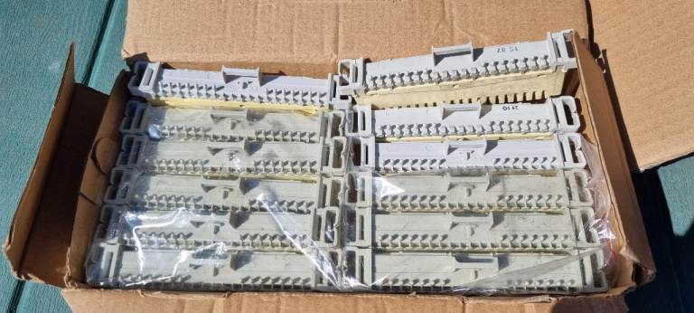 Krone LSA-PLUS modules (Krone Strips) & PABX (Master) Telephone Outlet box